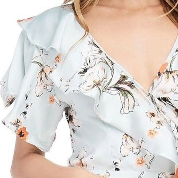 Floral Wrap Dress    - Picture 2 of 2